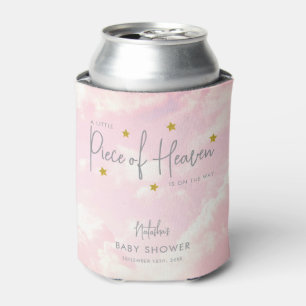 Kleines Stück Rosa Wolkendusche Dosenkühler