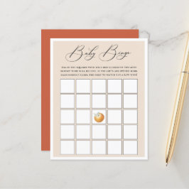 Kleines Süsse Thema Baby Bingo Spiel