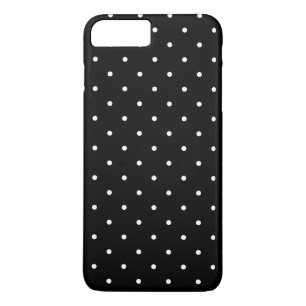 Kleines Tupfen-Schwarzweiss-Muster Girly Case-Mate iPhone Hülle