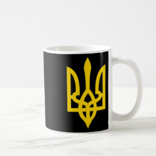 Kleines Ukrainisches Wappen Flagge Symbol Zeichen  Kaffeetasse