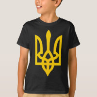 Kleines ukrainisches Wappen Flagge Symbol Zeichen