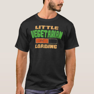 Kleines vegetarisches Ladungbaby Vegan T-Shirt