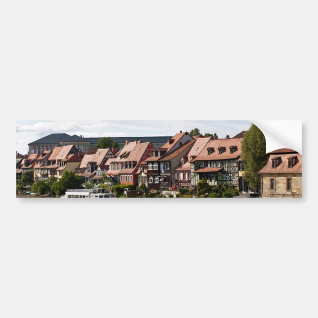 Kleines Venedig in Bamberg Autoaufkleber (Vorne)