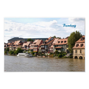 Kleines Venedig in Bamberg Fotodruck