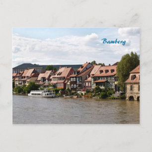 Kleines Venedig in Bamberg Postkarte