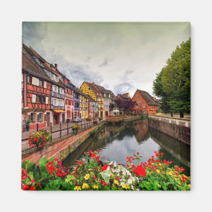 Kleines Venedig, Petite Venise, in Colmar, Frankre Magnet