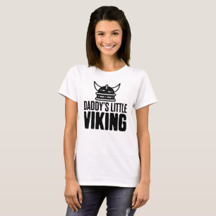 Kleines Viking des Vatis für Sohn-Baby T-Shirt