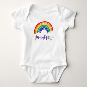Kleines Wunder-Regenbogen-Baby Baby Strampler