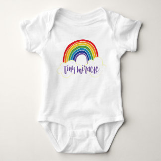 Kleines Wunder-Regenbogen-Baby Baby Strampler