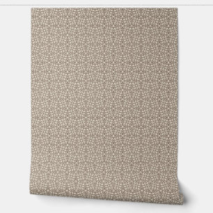 Kleinformatige Taupe-Abstract-Geometric-Mosaik Tapete