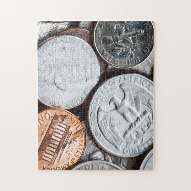 Kleingeld-Puzzlespiel Puzzle (Vertikal)