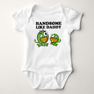 Kleiniges wie Daddy T-Shirt Baby Strampler