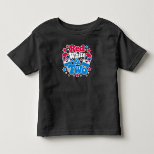 Kleinkind 2. Geburtstag Eis am Stiel Zweiter 4. Ju T-shirt