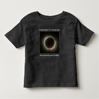 Kleinkind Black SQ Georgetown Total Eclipse T-Shir T-shirt
