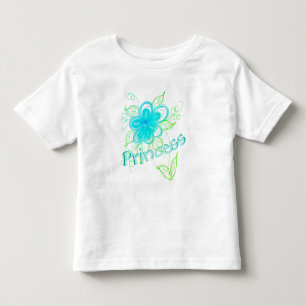 Kleinkind Blumen Prinzessin Shirt