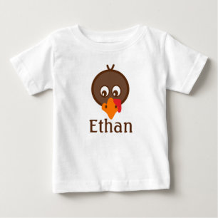 Kleinkind Boy Erntedank Türkei Tag Shirt
