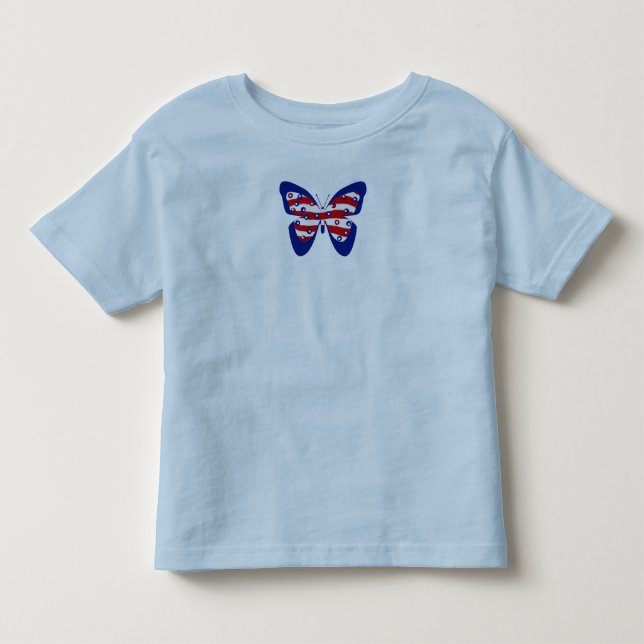 Kleinkind Boy Teeshirt Blue T-shirt (Vorderseite)
