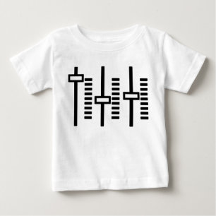 Kleinkind DJ-Diskjockeybaby Baby T-shirt