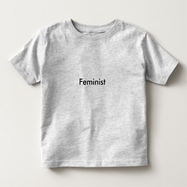 Kleinkind-Feminist-T - Shirt (Vorderseite)
