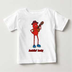 Kleinkind-Groß langer Hülsen-T - Shirt Andy