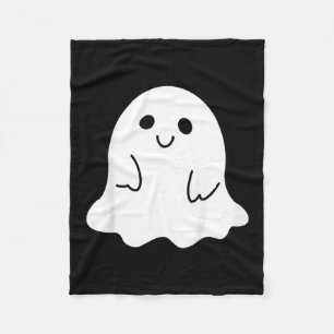 Kleinkind Halloween Boo Geist mit einem Bow Mädche Fleecedecke