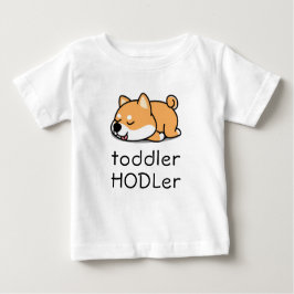 Kleinkind HODLer Dogecoin Crypto Niedlich Baby Shi T-shirt
