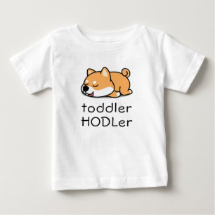 Kleinkind HODLer Dogecoin Crypto Niedlich Baby Shi T-shirt
