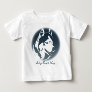 Kleinkind Husky Dress Husky Puppy Baby Dress T-shirt