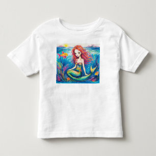 Kleinkind Jersey T-Shirt - Arielle die Meerjungfra