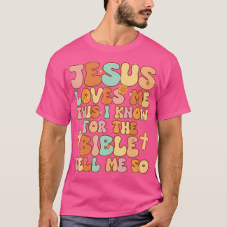 Kleinkind Jesus Lieben mir Dies ich kenne Kind Jun T-Shirt