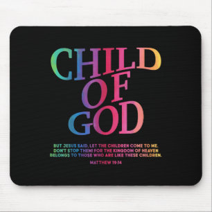 Kleinkind Kind Gottes Christlicher Jesus Sohn Son  Mousepad