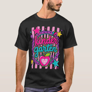 Kleinkind Kindergarten Jungen Mädchen Erster Tag T-Shirt