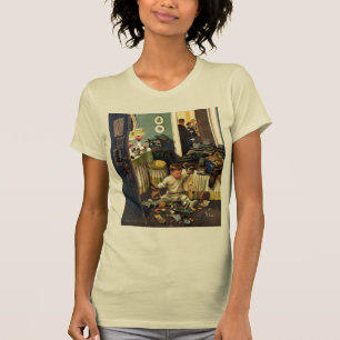 Kleinkind leert Geldbeutel T-Shirt