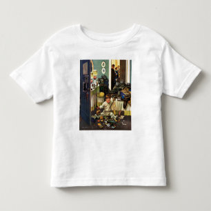 Kleinkind leert Geldbeutel T-shirt