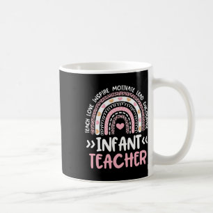 Kleinkind Lehrer Süße Tie Dye Regenbogen Herz Tage Kaffeetasse