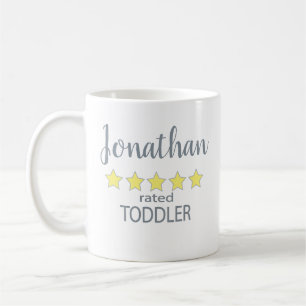 Kleinkind mit 5 Sternen Kaffeetasse