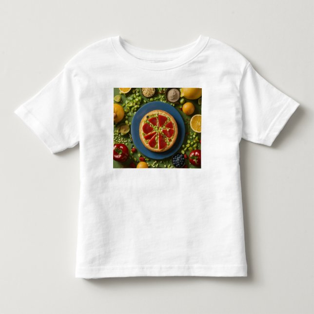 Kleinkind mit Nahrung T-shirt (Vorderseite)