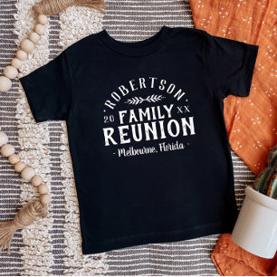 Kleinkind Moderne Rustikale Personalisierte Famili Baby T-shirt