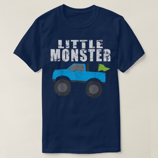 Kleinkind Monster TruckBoys T T-Shirt (Design vorne)