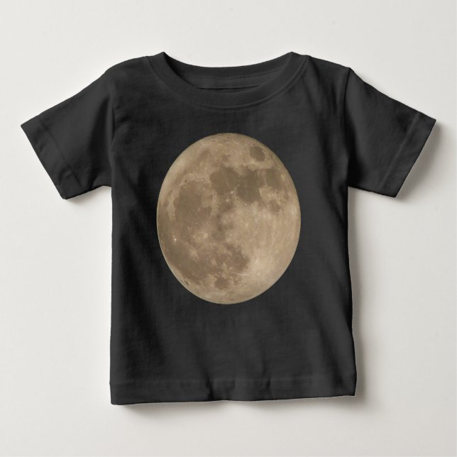 Kleinkind Moon Shirt Full Moon Baby Sweatshirt (Vorderseite)
