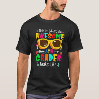 Kleinkind nach 5. Klasse Phantastisch Fünfte Gra T-Shirt