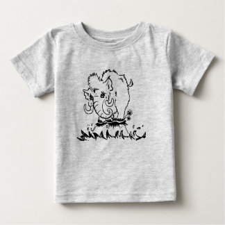 Kleinkind Niedlich Baby Mammoth T - Shirt