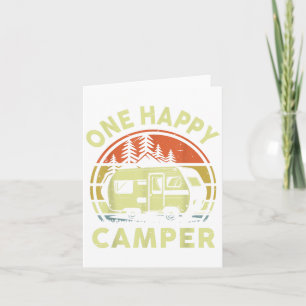 Kleinkind One Happy Camper Mama Vater Funny Rv Cam Karte