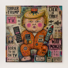 Kleinkind Präsident Puzzle