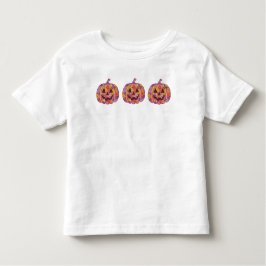 Kleinkind Pumpkin Shirt Floral Pumpkin für Kleinki