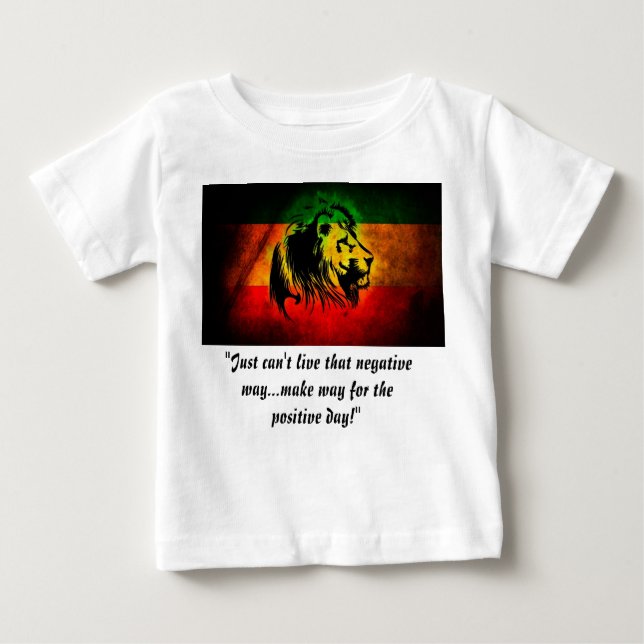 Kleinkind Rasta T - Shirt (Vorderseite)