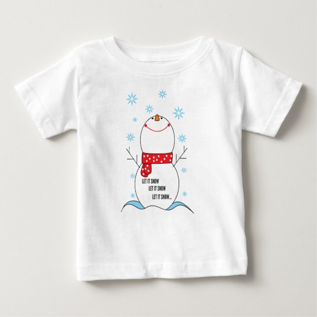 Kleinkind Rüschen-Kleid Baby T-shirt (Vorderseite)