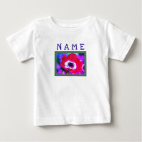 Kleinkind-Rüschen-T-Shirt HAPPY SEED KIDS POPPY &