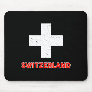 Kleinkind Schweizer-Shirt Schweiz Flagge Baby Kind Mousepad