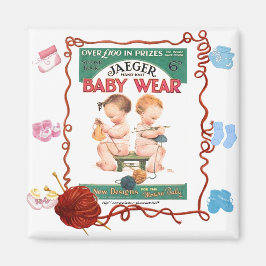 "Kleinkind-Strick" Magnet